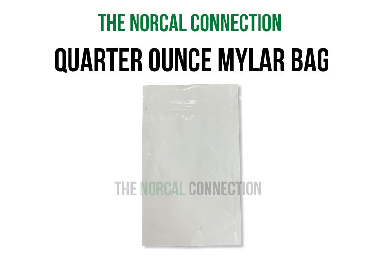 Quarter oz Resealable Mylar Bag ( non child resistant )